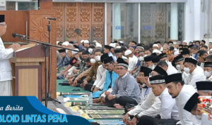 Laksanakan Salat Tarawih di Masjid Raya Baiturrahman Banda Aceh, Wapres K.H. Ma’ruf Amin Berpesan untuk Jaga Komitmen Kebangsaan