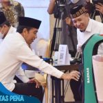 Presiden Jokowi dan Wapres KH.Ma’ruf Amin Serahkan Zakat Melalui Baznas