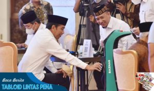 Presiden Jokowi dan Wapres KH.Ma’ruf Amin Serahkan Zakat Melalui Baznas