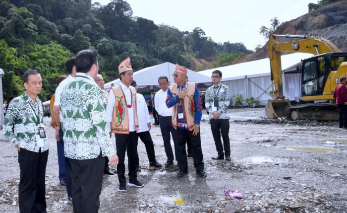 Presiden Jokowi : PLTA Mentarang Dukung Transformasi Indonesia Menuju Ekonomi Hijau