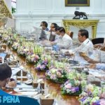 Presiden Jokowi Pimpin Ratas Evaluasi Paruh Waktu RPJMN dan Penyusunan Awal RPJPN