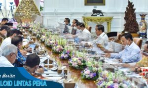 Presiden Jokowi Pimpin Ratas Evaluasi Paruh Waktu RPJMN dan Penyusunan Awal RPJPN