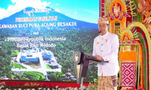 1a Presiden Jokowi Resmikan Penataan Fasilitas Kawasan Suci Pura Agung Besakih