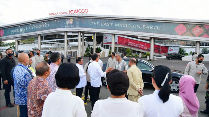 Dari Bali, Presiden Jokowi dan Ibu Iriana Bertolak ke NTT