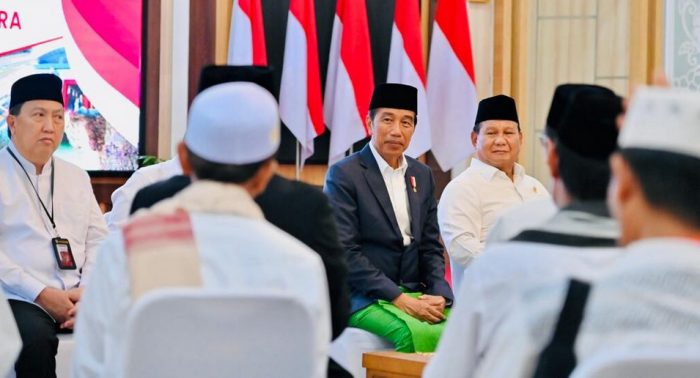 Presiden Jokowi Gelar Pertemuan dengan Tokoh Agama dan Tokoh Adat Kalimantan Selatan