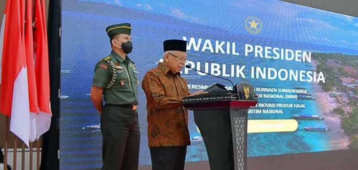 Wapres K.H. Ma’ruf Amin Minta BRIN Kembangkan Riset Produk Halal Berbasis Sumber Daya Lokal