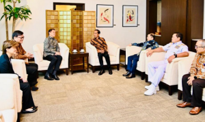 Presiden Jokowi Tiba di Singapura