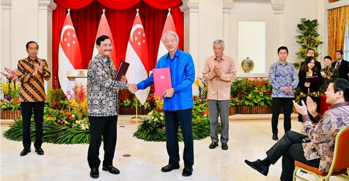 Indonesia dan Singapura Sepakati Kerja Sama Sejumlah Bidang