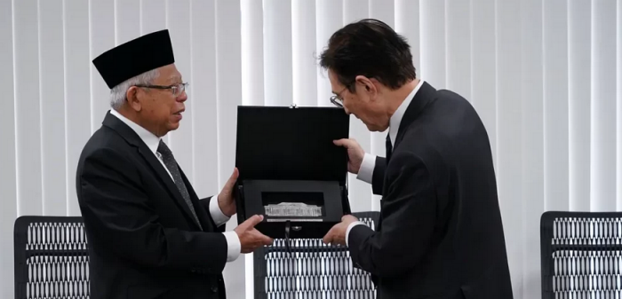 Bertemu Presiden Universitas Kyoto, Wapres K.H. Ma’ruf Amin Harapkan Prioritas Penerimaan Mahasiswa Baru bagi Pelajar Indonesia