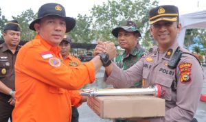 Apel Siaga Karhutla, Polres Meranti Tingkatkan Sinergi Bersama Dalam Menangani Kebakaran