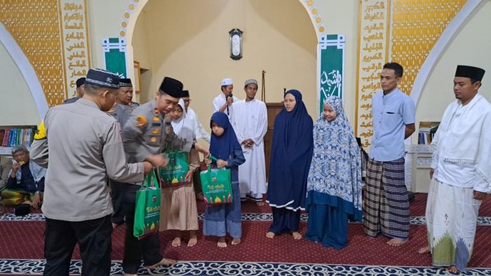 Silaturahmi Kamtibmas Waka Polres Tasikmalaya Kota, Dengan Kegiatan Shalat Subuh Berjamaah Keliling