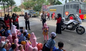 Program Polsanak Satlantas Polres Tasikmalaya Kota, Berikan Edukasi Disiplin dan Tertib Lalu Lintas
