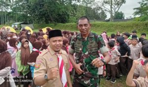 Yonif Raider 300 Berikan Pelatihan Kedisiplinan Anak-anak SD Al-Azhar