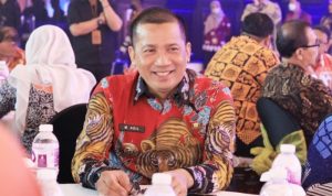 Bupati H.M Adil Hadiri APBD Award dan Rakornas Keuangan Daerah Tahun 2023