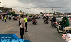 Personell Gabungan Polres Tasikmalaya Kota Melaksnakan Harkamtibmas, Antisipasi Ngabuburit Warga