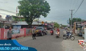 Polsek Cigugur Polres Pangandaran Laksanakan Antisipasi Warga Ngabuburit