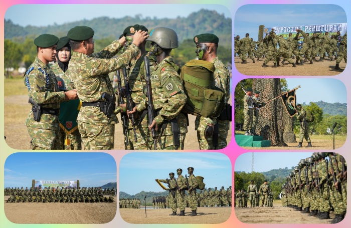 Pangkostrad Resmi Tutup Latihan Standardisasi Prajurit Kostrad Cakra XIV