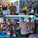 Pangdam XVIII/Kasuari dan Kapolda Papua Barat Tinjau Langsung Lokasi Kebakaran di Sorong