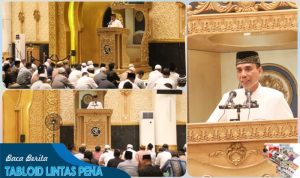 Hari Keenam Ramadhan, Wakabintaljarahdam XII/Tpr Beri Kultum di Masjid Raya Mujahidin Pontianak