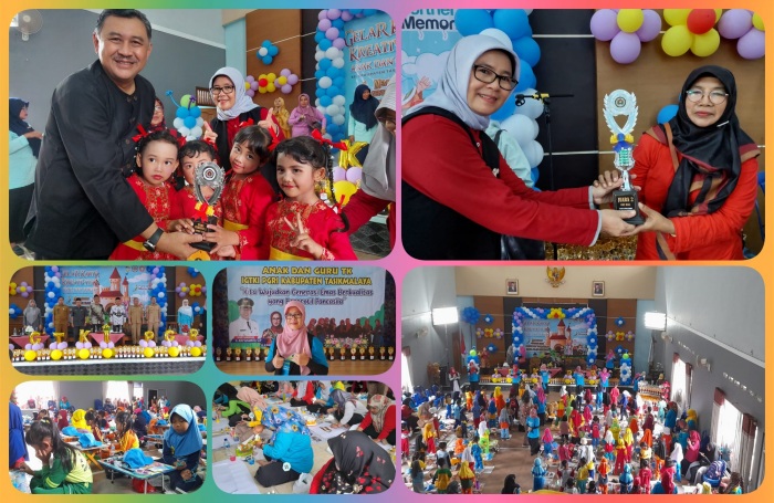 IGTKI PGRI Kabupaten Tasikmalaya Sukses Menggelar Karya Kreativitas Anak dan Guru Se Kabupaten Tasikmalaya Tahun 2023