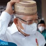 Tinjau Pameran Produk Halal UMKM, Wapres K.H. Ma’ruf Amin Beli Songkok Mintu Khas Gorontalo