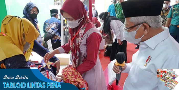 Wapres KH. Ma’ruf Amin Dorong Desa Kangkung Tingkatkan Pemberdayaan Masyarakat agar Lebih Mandiri