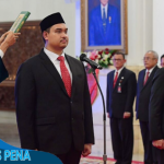 Presiden Jokowi Lantik Dito Ariotedjo sebagai Menpora