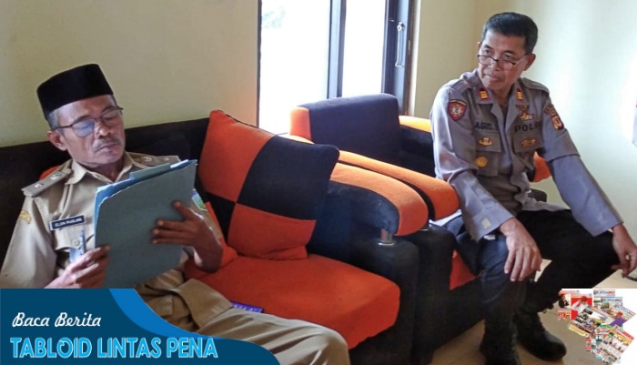 Kapolsek Taraju AKP Agus Irianto,SH Laksanakan Kegiatan Himbauan Kamtibmas di Desa Pagaralam