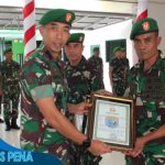 Dandim 1016/Palangka Raya Lepas Dua Perwira Menengah Menuju Tempat Tugas Baru