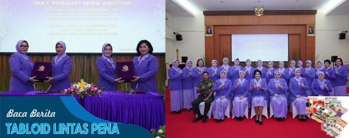 Ketum IKKT PWA Pimpin Sertijab Tiga Pengurus IKKT Pusat