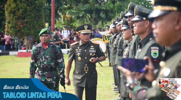 Pangdam Kasuari : Kalian Anak Negara, Kuatkan Niat, Tekad Untuk Menjadi Prajurit Yang Selalu Mencintai Dan Dicintai Rakyat