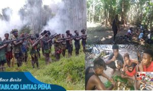 Tak Hanya Mama-mama Dijadikan Tameng, Bahkan Gerombolan KST Ajak Anak-anak dan Remaja SMP/SMA Serang TNI