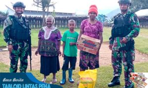 Klasis Gereja Baptis Kab. Lanny Jaya Apresiasi Kepedulian Satgas Yonif 721/Mks Kepada Masyarakat