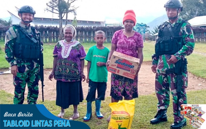 Klasis Gereja Baptis Kab. Lanny Jaya Apresiasi Kepedulian Satgas Yonif 721/Mks Kepada Masyarakat