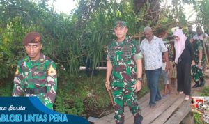 Danrem 174/ATW Anjangsana di Kampung Adat Wasur Suku Marori Men Ngge