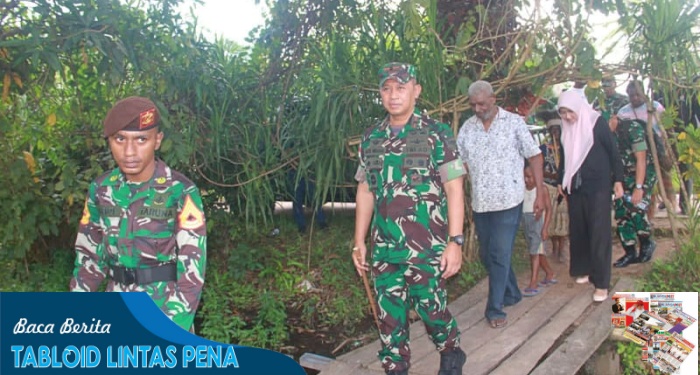 Danrem 174/ATW Anjangsana di Kampung Adat Wasur Suku Marori Men Ngge