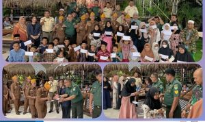 Kakanminvetcad III/17 Purwakarta Peduli Veteran dan Anak Yatim