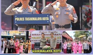 Farewall dan Welcome Parade Kapolres Tasikmalaya Kota