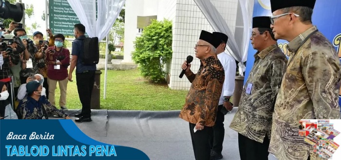 Wapres K.H. Ma’ruf Amin Dukung Mahfud MD Bentuk Satgas Usut Temuan Transaksi Janggal Rp349 T