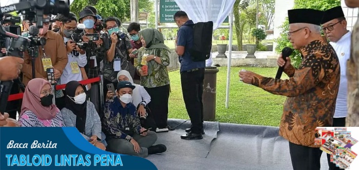 Wapres K.H. Ma’ruf Amin Imbau Pemilik dan Pihak Otoritas Miliki Sistem Pengamanan QRIS Kotak Amal Masjid