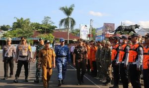Wakil Bupati Tasikmalaya Pimpin Apel Gelar Pasukan Operasi Ketupat Tahun 2023