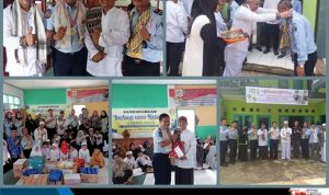 Abah Anton Charliyan dan Kabapas Garut Santuni Anak Yatim di Ponpes Kebangsaan Asyukandari Bhayangkara Kabupaten Tasikmalaya