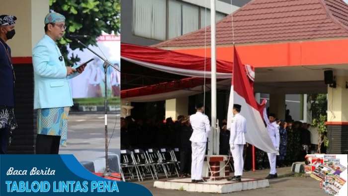 Wakil Bupati Tasikmalaya H. Cecep Nurul Yakin mewakili Bupati Tasikmalaya Ade Sugianto, bertindak sebagai inspektur upacara pada peringatan Hari Pendidikan Nasional