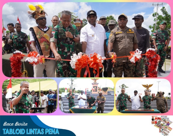 Pangdam XVII/Cenderawasih Resmikan Tugu Pancasila 1 Mei 2023: Momentum Membangun Papua