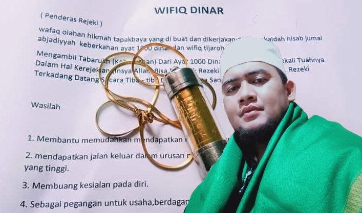 Ustadz Feriyandi Luncurkan Produk WIFIQ DINAR ( Penderas Rejeki )