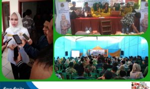 Hj Nurhayati Anggota DPR RI Komisi IX Gandeng BPOM Sosialisasi Obat dan Makanan di Desa Purwasari .
