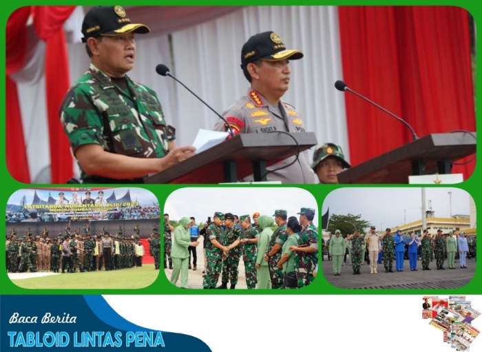 Pangdam I/BB Dampingi Panglima TNI Buka Latsitardanus XLIII/2023 di Padang, Sumbar