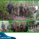 Jelang Purna Tugas, Puluhan Miras Illegal di Jalur Tikus Diamankan Satgas Pamtas Yonif 645/GTY