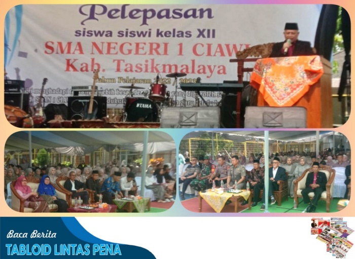 Perpisahan dan Pelepasan Purna Siswa Kelas XII SMAN 1 Ciawi Tahun Ajaran 2022/2023.