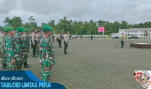 Kodim 1710/Mimika Bersama Polres Mimika Laksanakan Apel Pengamanan Mayday